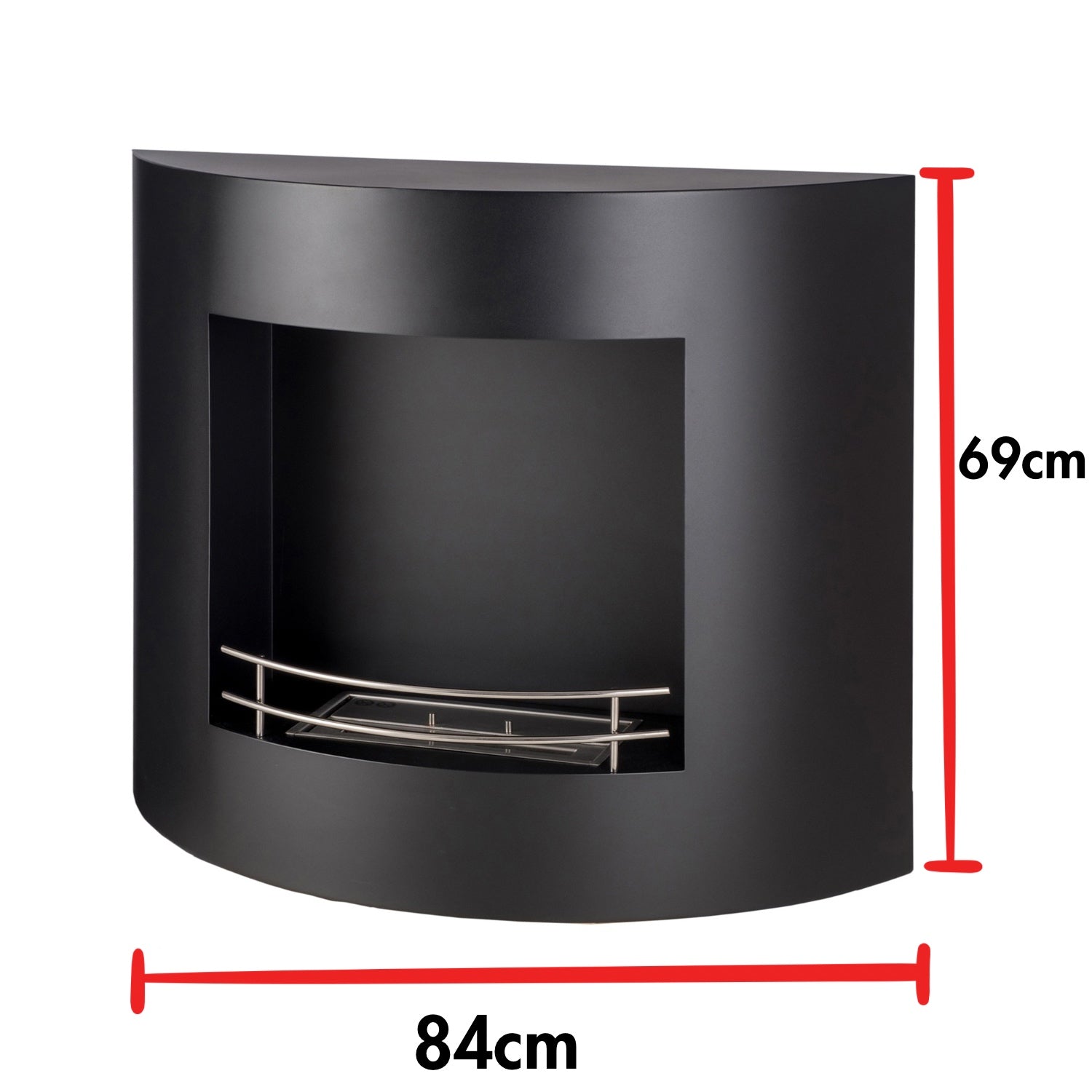 Ethanol Kamin | Wandkamin AGIR | Bioethanol Kamin | Feuerstelle LILI Home&Garden